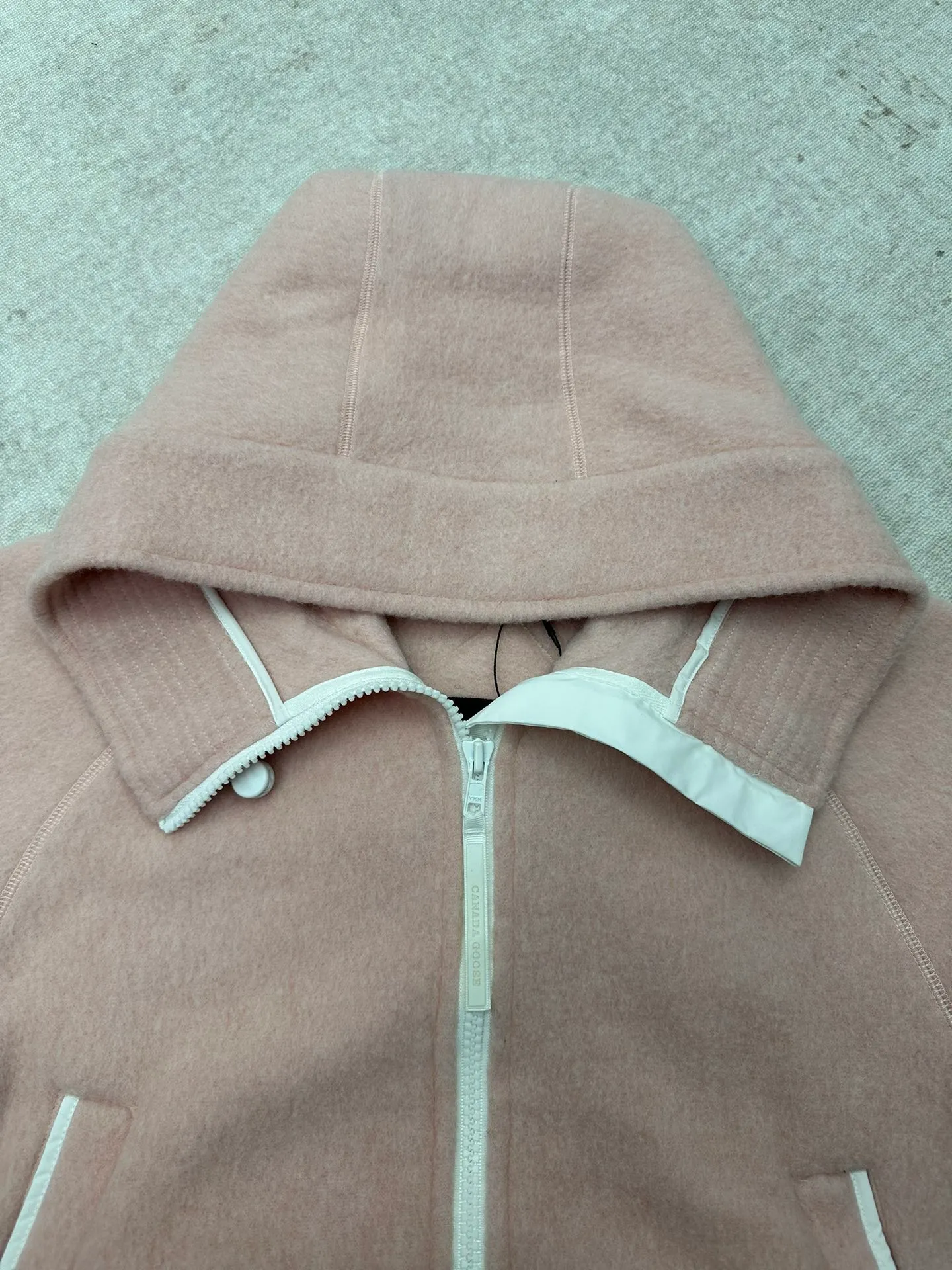 P710 CANDA GOOSE 25ss new hilliwack series wool fleece weatherproof front warm bomber jacket multi-color code number: S.M.L.
